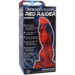 Фалоімітатор Doc Johnson Vac-U-Lock Fantasy Fuckers Red Raider - мініатюра 5