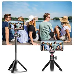 Тримач для телефону Ulanzi ST-07 Колір Shoe Phone Holder Holder (ST-07 1764) Чорний - мініатюра 7