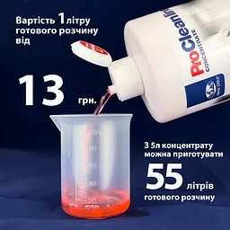 Концентрат для догляду за сантехнікою та кахлем (55л готового розчину) CL100707 - мініатюра 10
