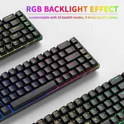 Клавіатура MageGee MK-BOX RGB Magnetic Amethyst Switch Black (6971969728646-UA) [164296] - мініатюра 5