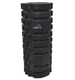 Масажний ролик (роллер) PowerPlay 4025 Massage Roller Чорно-помаранчевий (33x15 см) (PP_4025_Black/Orange) - мініатюра 3