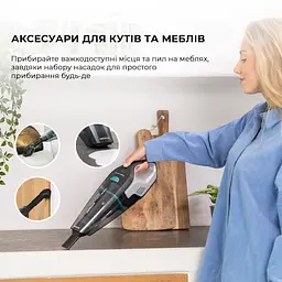 Акумуляторний миючий пилосос Cecotec Conga Popstar Micro 18,5V Animal Hand CCTC-05540 - мініатюра 9