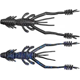 Силікон Reins Ring Shrimp 3 8 шт/уп. Чорний/Синій (1013-1552.08.89)