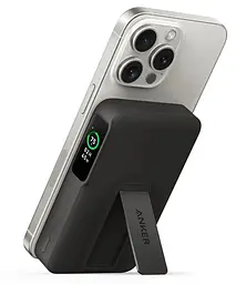 Портативний зарядний пристрій MagGo 10000 mAh Qi2 15W + USB-C PD 27W Black Anker teh0027062 - мініатюра 7