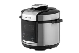 Мультиварка-скороварка Ardesto MPC-P225 900Вт 5л книга рецептів нержавіюча сталь+пластик срібляста - мініатюра 3