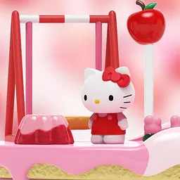 Ігровий набір Mighty Jaxx серії Kandyland: Sanrio - Хелоу Кітті (WB24SRMJ00201) - мініатюра 6