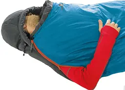 Спальний мішок Ferrino Nightec Lite Pro 600 L/-5°C Blue/Grey Left (86309HBG) - мініатюра 2