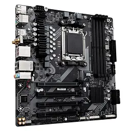 Материнська плата GIGABYTE B650M C V2 WiFi6E (B650M C V2) (Socket AM5, AMD B650, Micro-ATX) Б/в - мініатюра 2