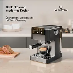 Кавоварка Klarstein SteelPresso Touch (10046502) - мініатюра 5