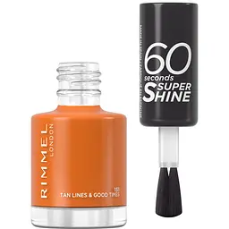Лак для нігтів Rimmel 60 Seconds, відтінок 151 (Tan Lines&Good Times), 8 мл - мініатюра 2