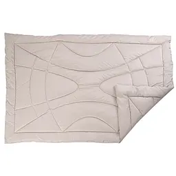 Ковдра Руно - Soft Pearl велюр всесезонна бежева полуторна 140x205 см 300 гр/м2 (22788) - мініатюра 2