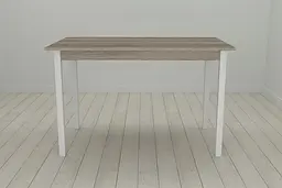 Стіл кухонний Ferrum-decor Маріо 75x120x60 Білий ДСП Сонома Трюфель 16мм (FRD-106321) - мініатюра 5