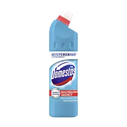 Жидкость для чистки ванн Domestos Максимальная Защита Свежесть атлантики 24 часа 750 мл (8720181679032)