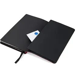 Книга записна Axent Partner Soft клітинка 125x195 мм 96 аркушів червона (8206-05-A) - мініатюра 6
