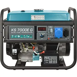 Генератор газово-бензиновий Konner&Sohnen KS 7000E G [117105]