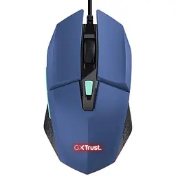 Комп'ютерна миша Trust GXT 109 Felox RGB USB-A синій teh0014007
