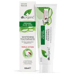 Зубна паста з алое вера Dr.Organic 100 мл