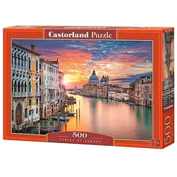 Пазл Castorland puzzle Венеція на заході сонця, 500 ел. (B-52479)