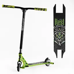 Самокат трюковий Best Scooter 60х85 см Зелений 000231658 - мініатюра 2