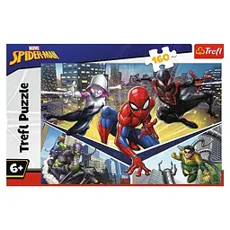 Пазл Trefl Spiderman Сила людини-павука 160 елементів (5900511154221) - мініатюра 3