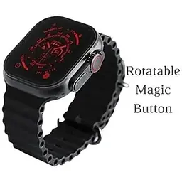 Сенсорний смарт-годинник Smart T800 Ultra Black (16074-hbr) - мініатюра 3
