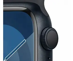 Смарт-годинник Apple Watch Series 9 GPS 41 мм Midnight Aluminum Case w. - мініатюра 4