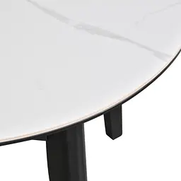 Стіл Ares 120-150x85 white matt - мініатюра 2