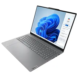 Ноутбук Lenovo Yoga Pro 9 16IMH9 (83DN003RRM) Luna Grey, Екран 16 Mini LED (3200x2000) 3.2K 165 Гц, матовий / Intel Core Ultra 9 185H (2.3 - 5.1 ГГц) / RAM 32 ГБ / SSD 1 ТБ / nVidia GeForce RTX 4060, 8 ГБ / Windows 11 Pro - мініатюра 4
