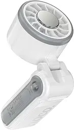 Вентилятор портативний HOCO HX604 Ice pack white - мініатюра 2