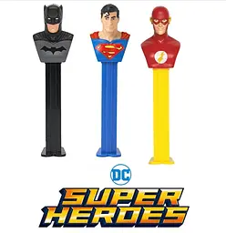 Диспенсер із цукерками Pez DC Super Heroes Collection Бетмен 17г - мініатюра 6