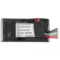 Батарея для ноутбука MSI BTY-L78 (GT62 GT62VR GT80 GT80S GT73 GT83 GT73VR GT83VR) 14.8V 5225mAh 75.24Wh Чорний - мініатюра 2