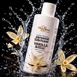 Лубрикант MyLove Aroma Series IntimMassage 2in1 Vanilla, 300 мл - мініатюра 2