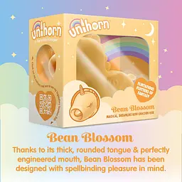 Вібратор-єдиноріжка Unihorn - Bean Blossom, пульсівний язичок - мініатюра 6
