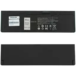 Батарея для ноутбука Dell WD52H (Latitude E7240 E7250) 7.4V 6100mAh 45Wh Чорний - мініатюра 2