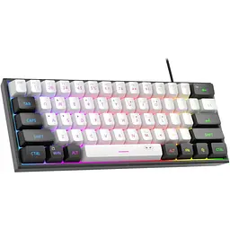 Клавіатура MageGee TS91 Black/White (6971969727502-UA) [159849] - мініатюра 2