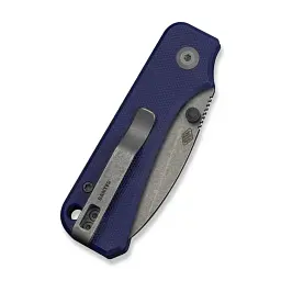 Ніж складаний кишеньковий Civivi Baby Banter Slip Joint (6 см) Nitro-V / G10 синій - мініатюра 5