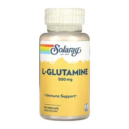 Амінокислота Solaray L-Glutamine 500 мг 50 капс