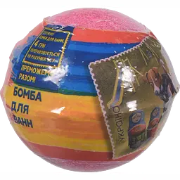 Бомбочка для ванн AquaShine Патрон рятує дітей 100 г - мініатюра 3