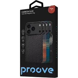 Чохол Proove Carbon Slim with Magnetic Ring для Apple iPhone 17 Onyx (PCCSIP170060) [161306] - мініатюра 3