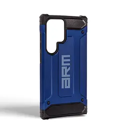 Чехол для Samsung Galaxy S24 Ultra 5G (SM-S928), Panzer, синий, противоударный, бронированный, милитари, панель-накладка, защита всего корпуса, защита дисплея и камеры, термополиуретан (TPU) + поликарбонат (PC), ArmorStandart (ARM75617) - мініатюра 2