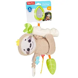 М'яка іграшка-підвіска Fisher-Price Лінивець (FXC31) - мініатюра 3