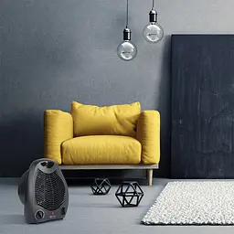 Тепловентилятор ECG TV 3030 Heat R Black - мініатюра 8