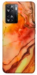 Чохол Demsky Червоний корал мармур для Oppo A57s
