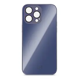 Чехол-накладка для Apple iPhone 14 Pro Max, Replica MagSafe, фиолетовый, противоударный защитный чехол с магнитным кольцом MagSafe, защита всего корпуса, TPU+PC, зеркальный, выступающий бортик вокруг экрана, ArmorStandart (ARM76208)