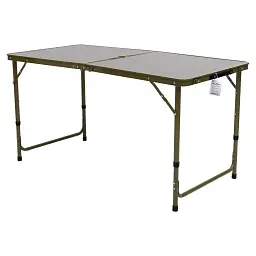 Стіл для пікніка LUGI JY-12060GR розкладний зі стільцями 120х60х70/61/54 см хакі - мініатюра 5