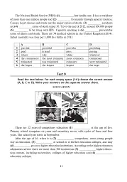 English Exam Focus. Tests. Підготовка до ЗНО - Доценко І.В. - мініатюра 10