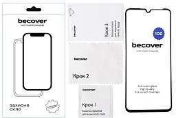 Скло захисне BeCover Honor X7a 10D Black (711334) - мініатюра 3