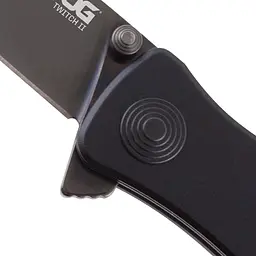 Ніж SOG Twitch II Wood Handle Чорний - мініатюра 3