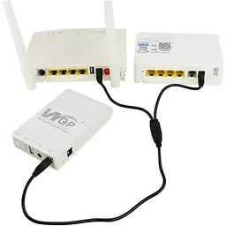 Джерело безперебійного живлення [ДБЖ] для роутера WGP Multi DC UPS White [110467] - мініатюра 3