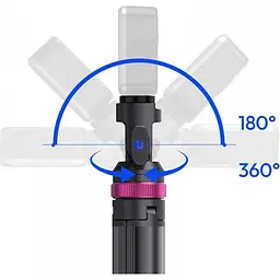 Штатив Ulanzi MT-89 Quick-Release Light Stand with Cold Shoe Mount UV-T082 MT-89 Black - мініатюра 5